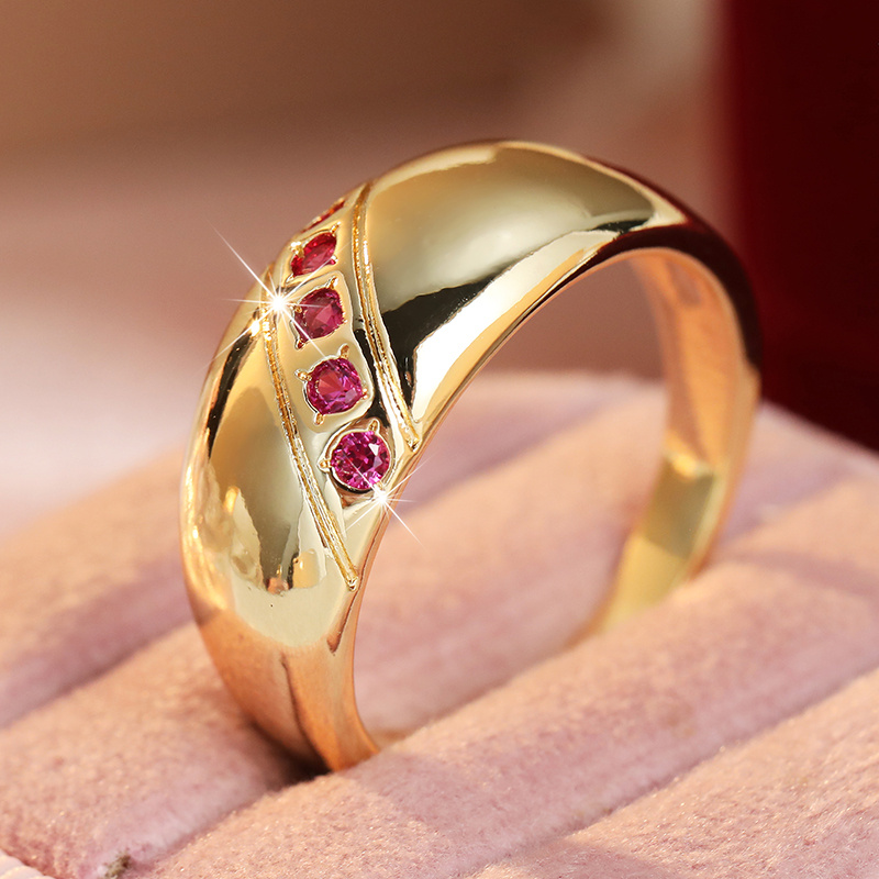 Retro Elegant Vintage-Style Ring with Classic Charm